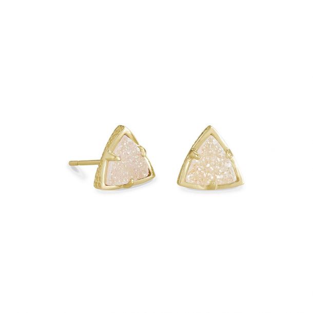 Kendra Scott Perry Stud Earrings in Iridescent Drusy