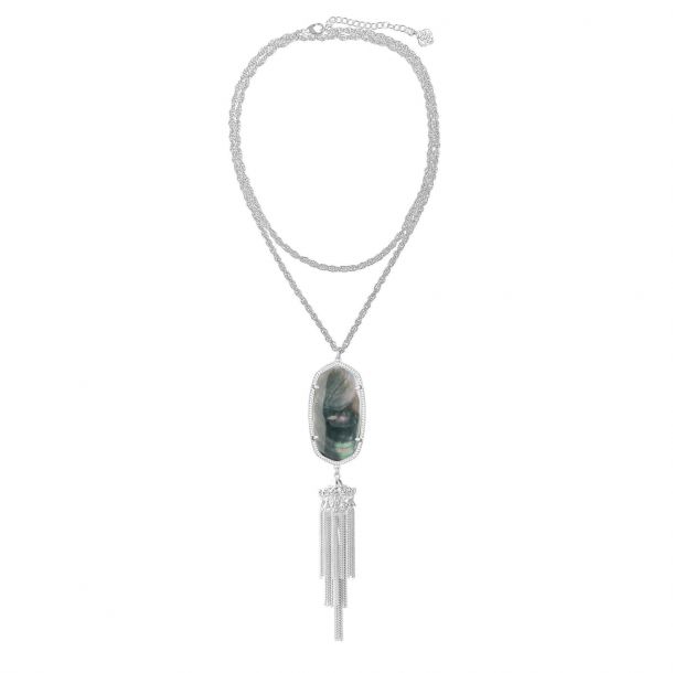 Kendra scott black mother of pearl necklace new arrivals
