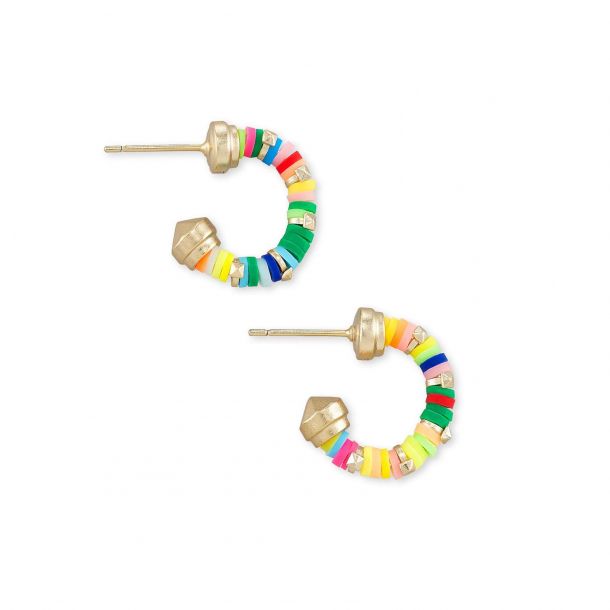 Kendra scott 2025 rainbow hoops