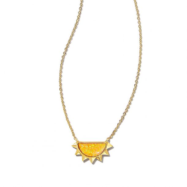Half sun necklace best sale