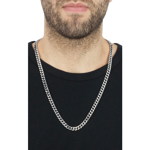 King Baby Sterling Silver Large Curb Link Chain Necklace 2mm 24 Inches REEDS Jewelers