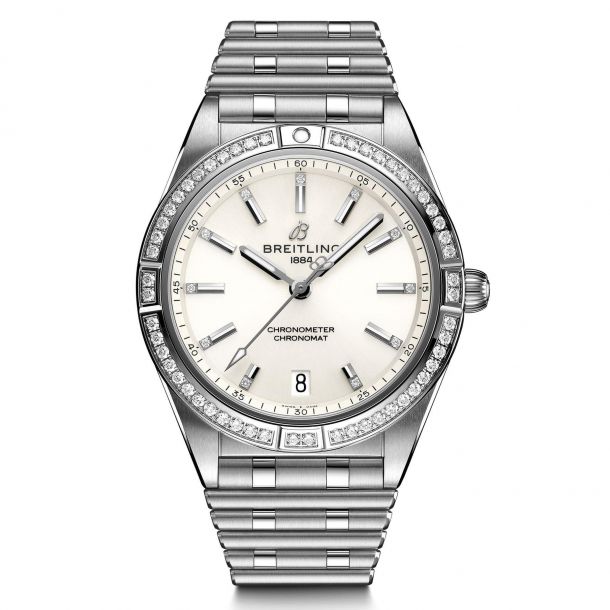Breitling women's sales diamond watches
