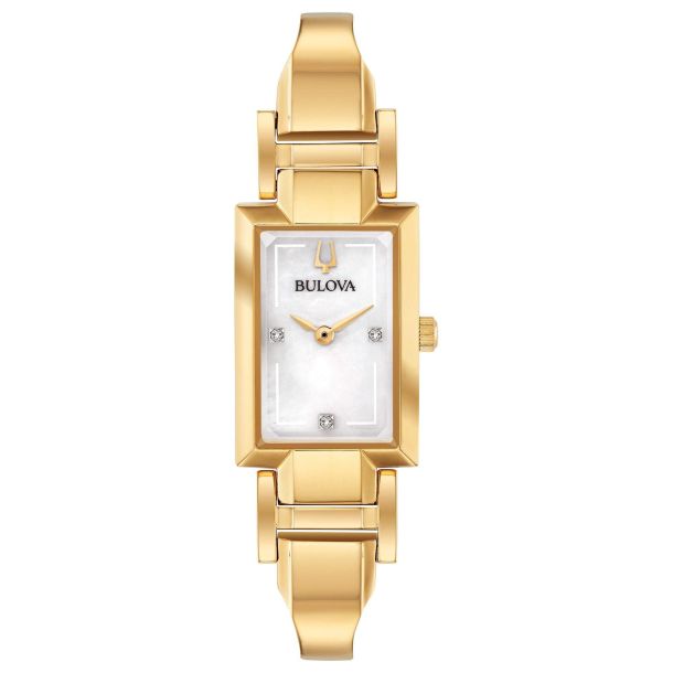 Bulova women's gold outlet watches