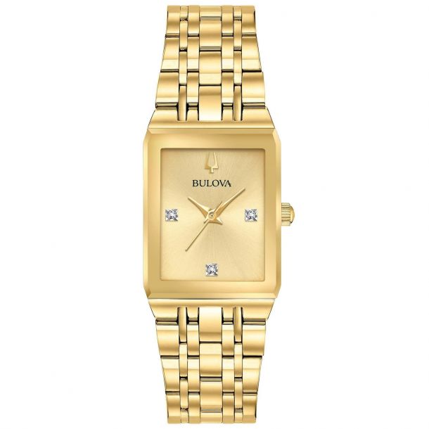 Gold tone case gold hotsell tone stainless steel watch