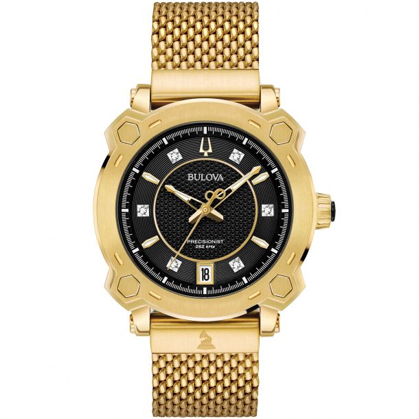 Ladies' Bulova GRAMMY Gold-Tone Stainless Steel Watch 97P124 | REEDS  Jewelers