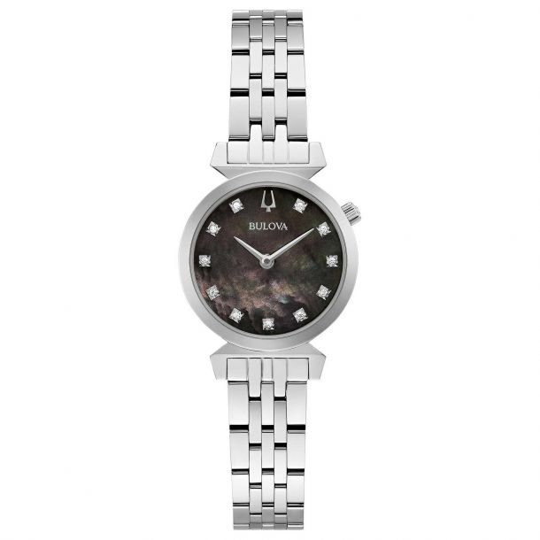 Bulova women's watch sale mother of pearl face