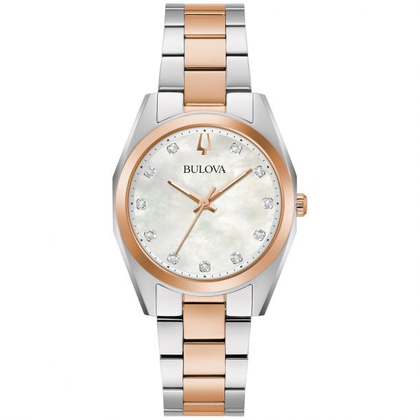 Bulova sutton clearance diamond ladies watch