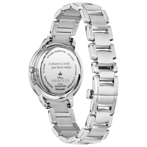 Ladies Citizen Eco Drive Disney Princess Cinderella Diamond Accent Watch EW5510 53N REEDS Jewelers
