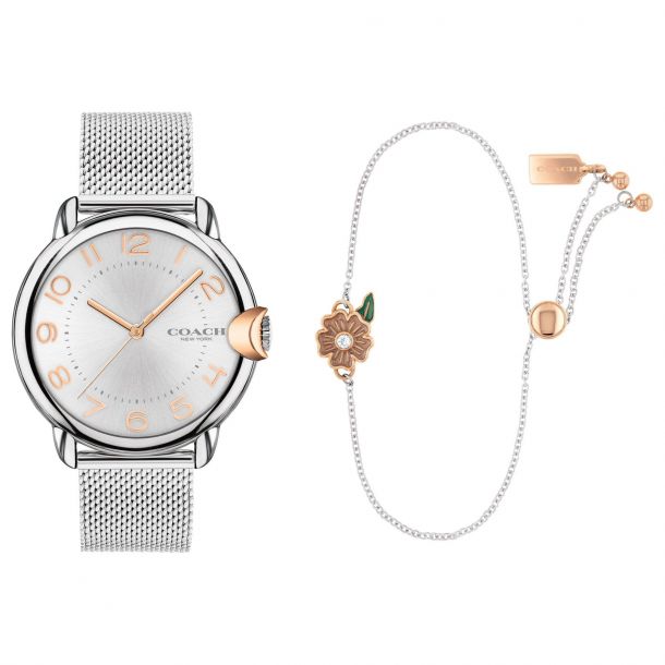 Ladies COACH Arden Watch and Bracelet Gift Set 14000072