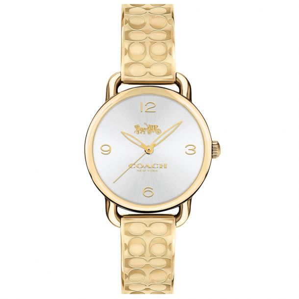 Coach delancey watch discount gold