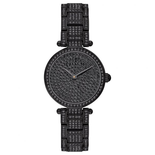 Black store coach watch