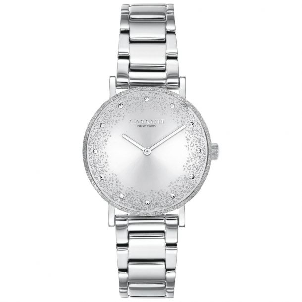 Ladies COACH Perry Stainless Steel Shimmer Watch 14503637 REEDS Jewelers