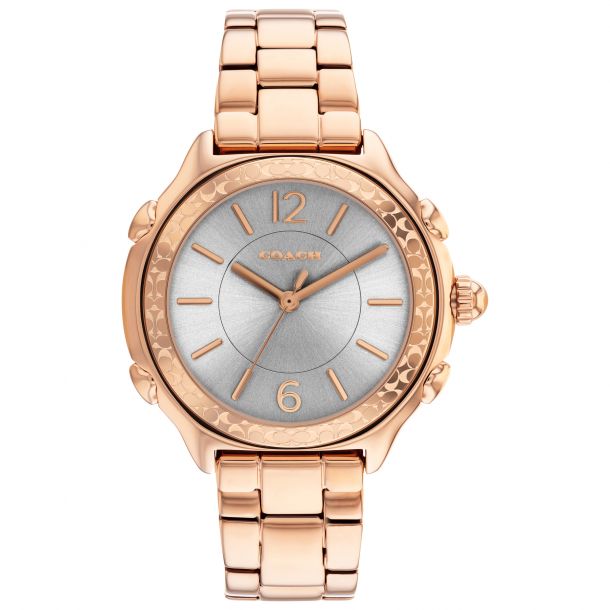 Ladies' COACH Suzie Rose Gold-Tone Watch | 36mm | 14503963 | REEDS Jewelers