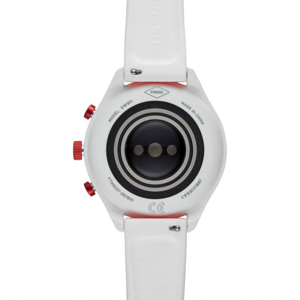 Fossil smartwatch red new arrivals
