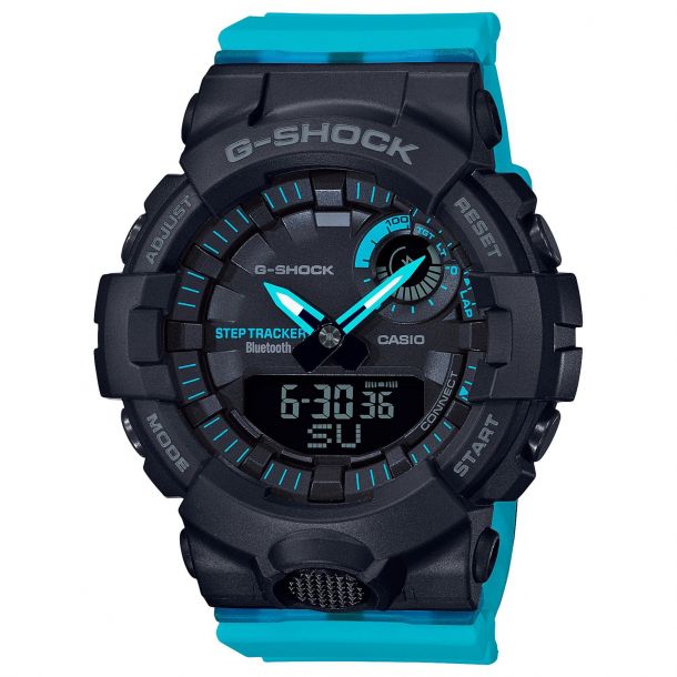 G shock neon blue sales