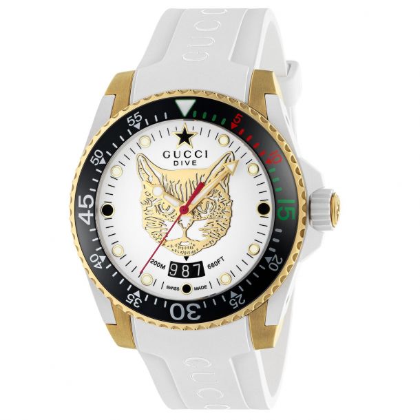 Gucci cat hot sale watch ladies