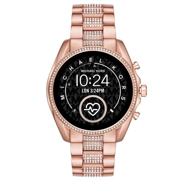 Mk bradshaw 2024 smartwatch rose gold
