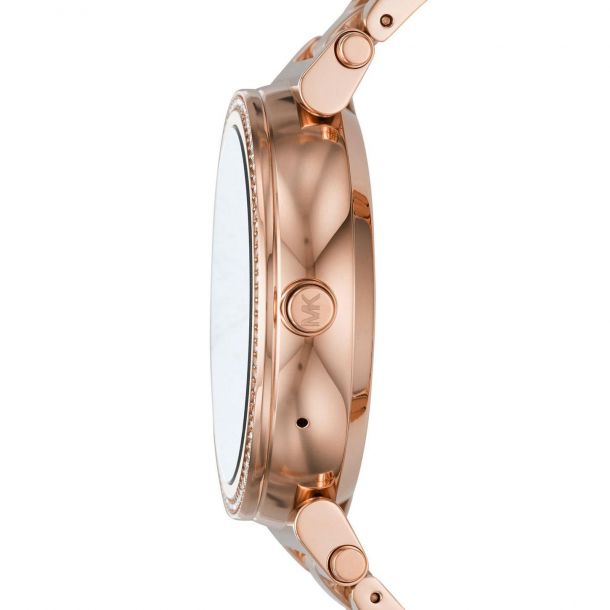 Ladies Michael Kors Access Sofie Rose Gold Tone Stainless Steel Smartwatch MKT5022 REEDS Jewelers