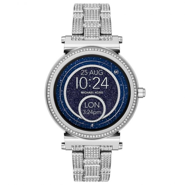 Michael kors access cheap silver