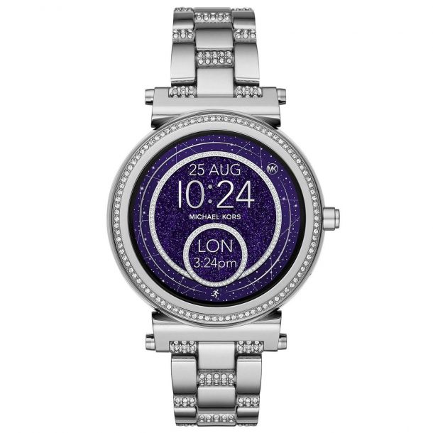 Michael kors sofie smartwatch outlet silver