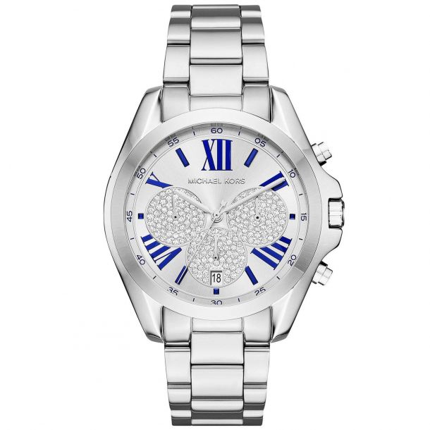 Ladies Michael Kors Bradshaw Silver Tone Watch