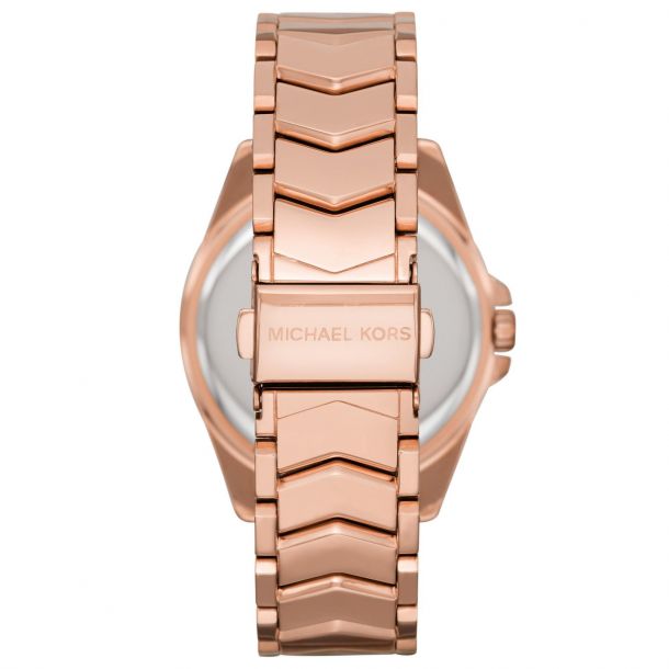 Ladies Michael Kors Whitney Rose Gold Tone Stainless Steel Bracelet Watch MK6694 REEDS Jewelers