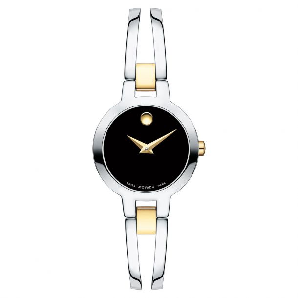 Movado amorosa shop two tone