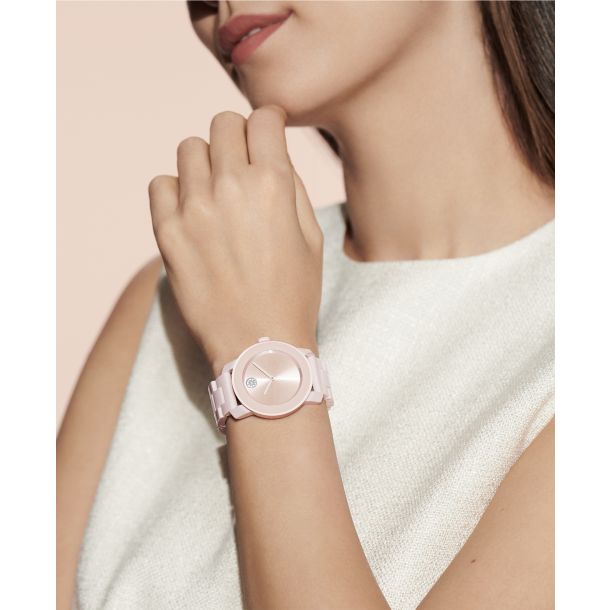 Movado bold blush ceramic new arrivals