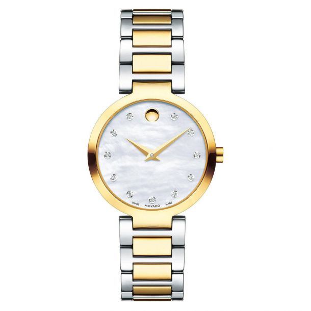 Movado modern shop classic women's