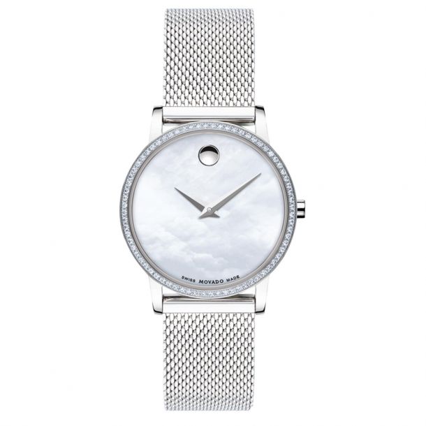 Movado mother of pearl diamond on sale