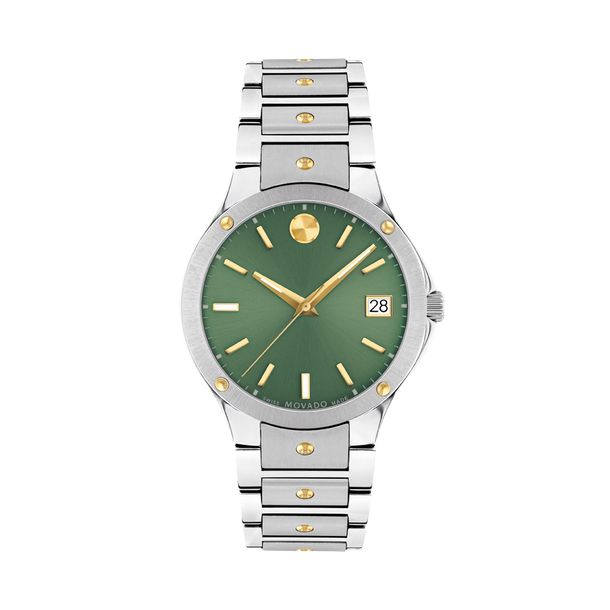 Unisex Bold Horizon Stainless Steel Green Dial Watch