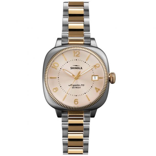 Ladies Shinola The Gomelsky Two Tone Cream Dial Watch