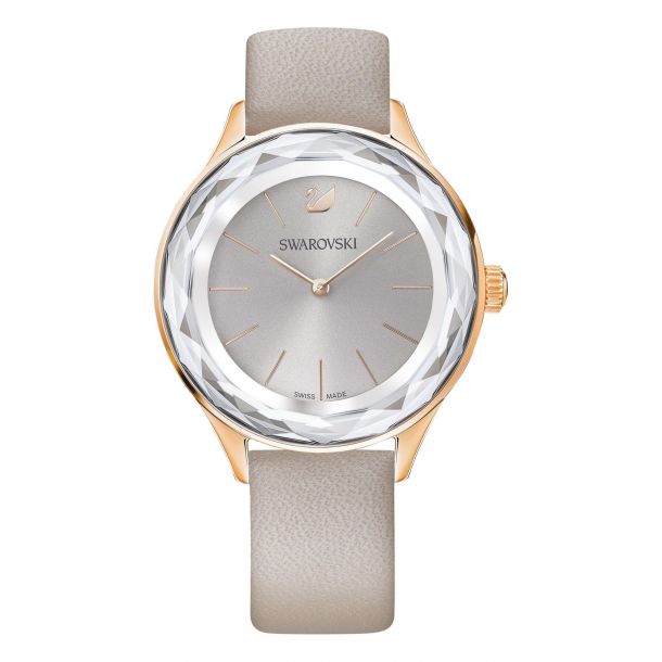Ladies Swarovski Octea Nova Watch Taupe 5295326 REEDS Jewelers