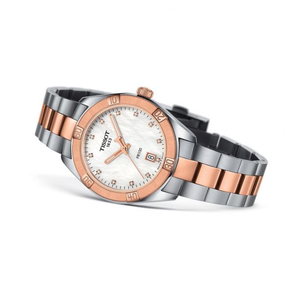 Tissot pr 100 lady diamond cheap