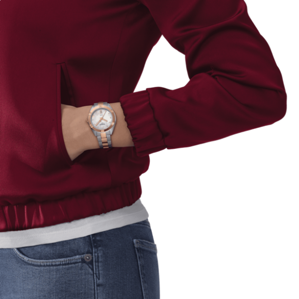 Tissot pr 100 lady diamond sale