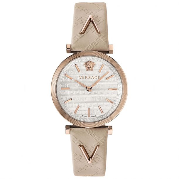 Versace Ivory and Gold Timepiece Versace Revive Chrono Women main image 4