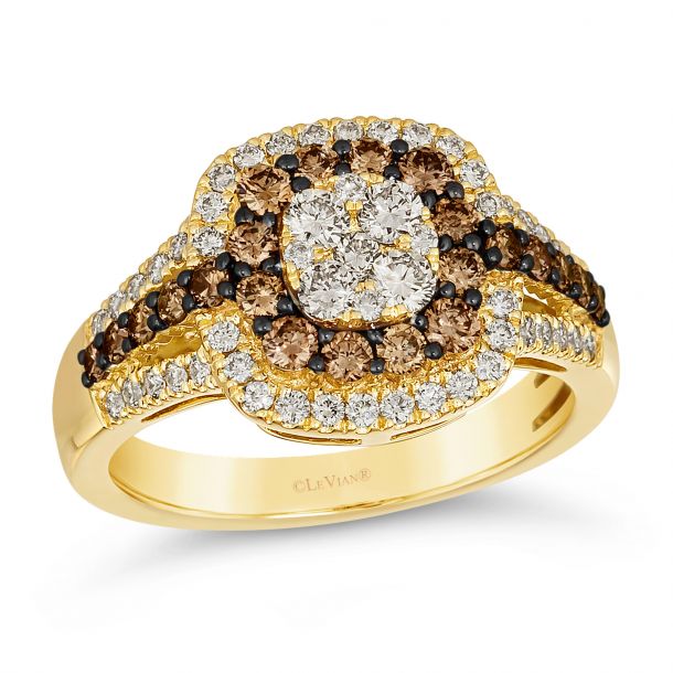 Le vian chocolate diamond ring on sale