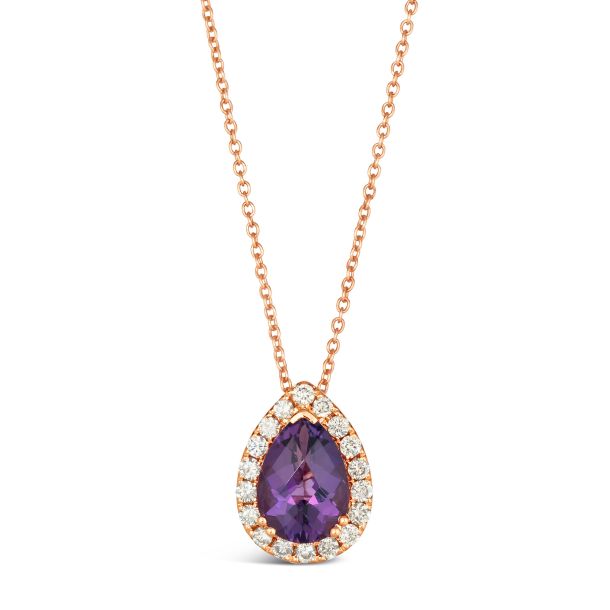 Le vian grape amethyst top
