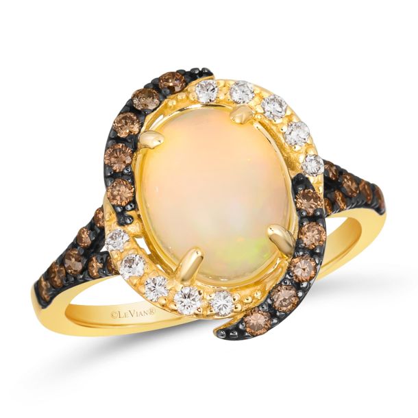 Chocolate opal ring sale