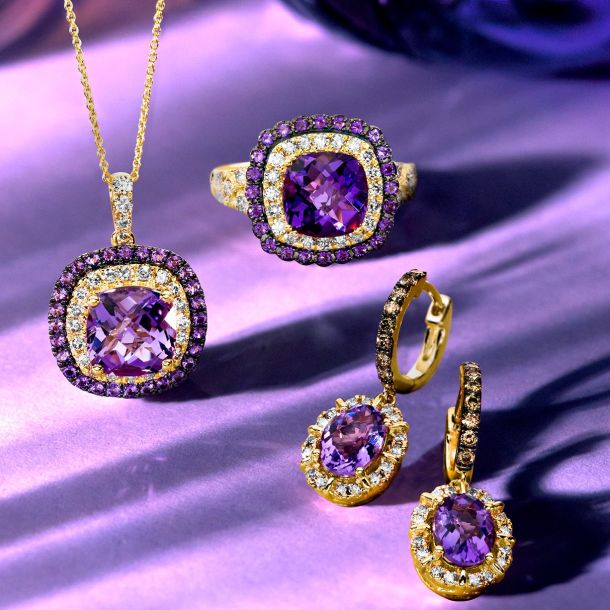 Le vian amethyst earrings shop