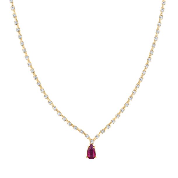 Levian deals ruby necklace