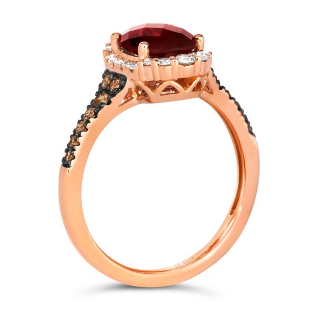 Le vian pomegranate garnet ring on sale