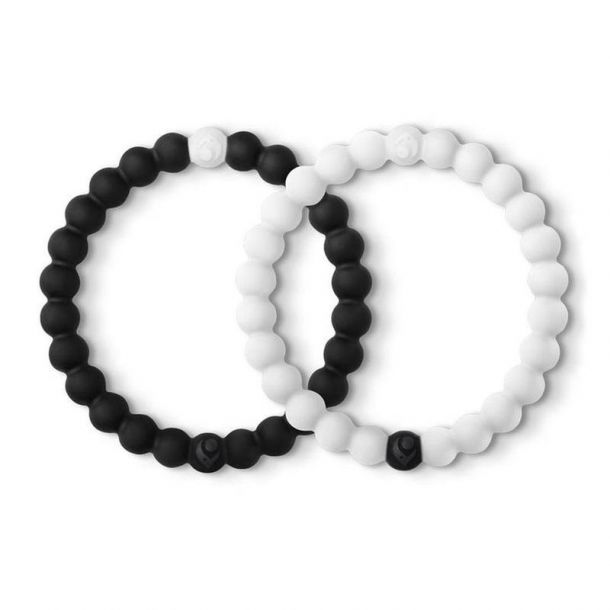 Limited Edition Black and White Lokai Set of Two Small