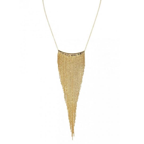 Lisa Freede Liquid Necklace Gold Plated