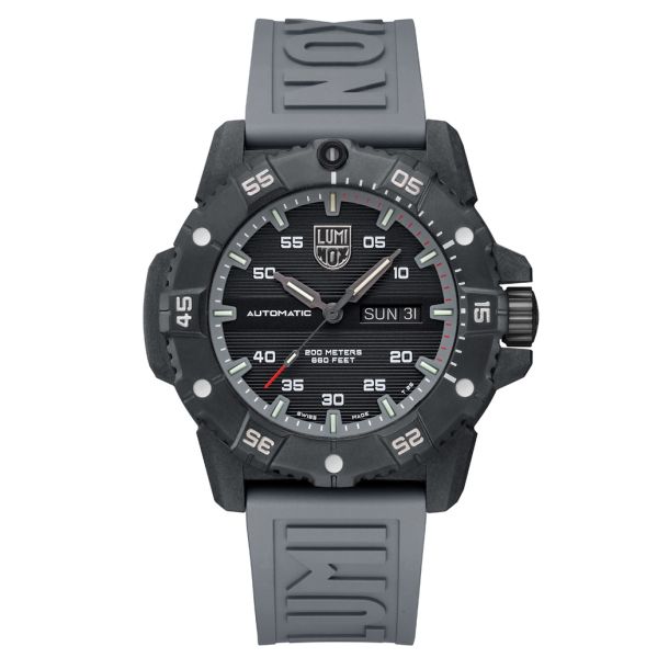 Luminox Master Carbon SEAL Automatic Grey Rubber Strap Dive Watch