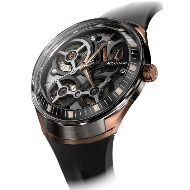 Bulova accutron ii rose gold hot sale