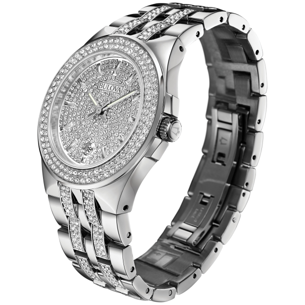 96b235 men's crystal watch deals