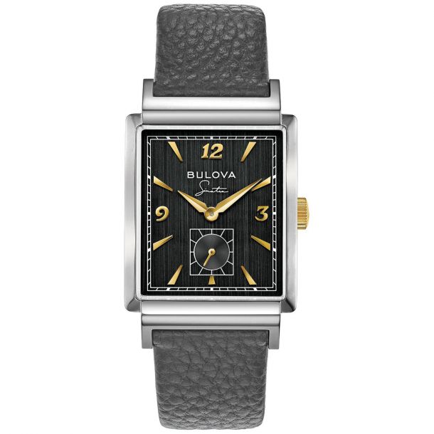 Bulova rectangular men's watch new arrivals