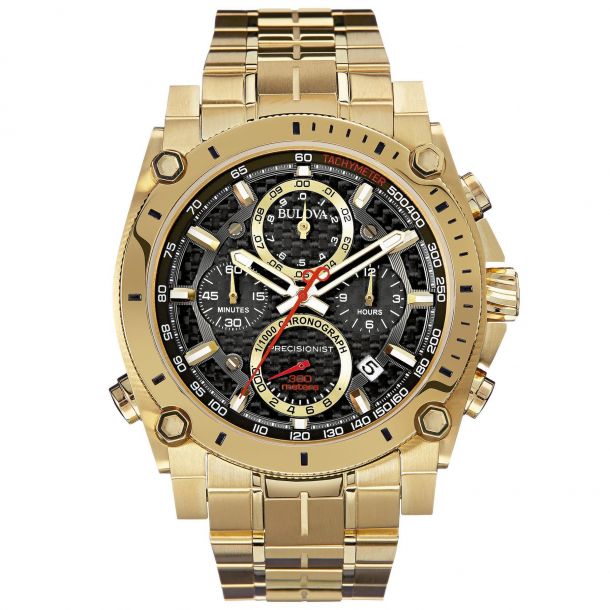 Bulova precisionist 2025 gold watch
