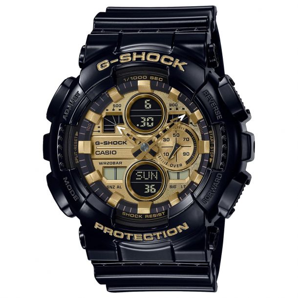 G shock golden dial watch sales